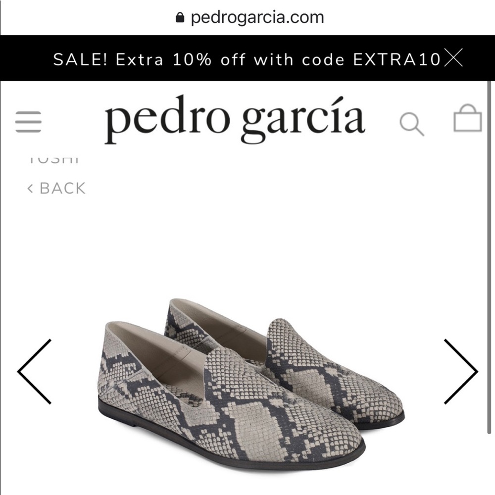 Pedro Garcia Yoshi Python Castoro (sz 37 1/2)